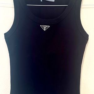 Prada Ribbed Tank Top - NWT